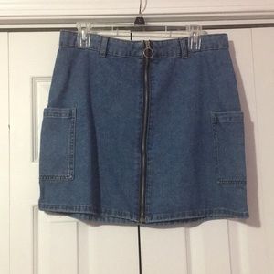 Denim skirt